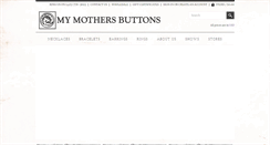 Desktop Screenshot of mymothersbuttons.com